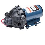 LifeSRC Upgrade Water Diaphragm Pressure Pump, 5.5 GPM 60 PSI 12V DC Self Priming Water Pump for RV Caravan Marine Yacht