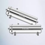Uf membrane filtration stainless steel filter housing water purifiers filter cartridge steel tank water purification system